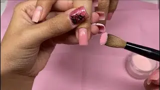 WATCH ME WORK: Short Acrylic Fill | 3D Flowers & 3D Swirls | Step by Step Nails