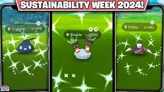 Sustainability Week in Pokémon GO: Buddy Bonuses, 2km Eggs, & Stardust Rewards!