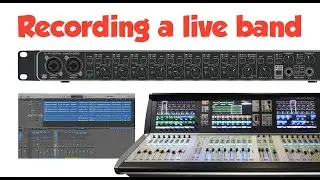 Recording a Live Band with Behringer UMC1820