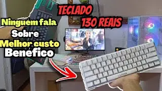 REVIEW: TECLADO MECÂNICO K620 MINI 60%, MELHOR CUSTO BENEFÍCIO