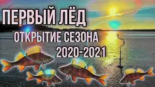 ПЕРВЫЙ ЛЁД! Открытие зимнего сезона! Ловля окуня и щуки! Сезон 2020-2021