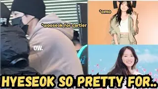 Again an OP witnesses Wooseok's charms, Hyeyoon's beauty is so just irresistible