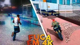GTA MTA RP - FUGA COM UM MOD GRAFICO SUPER REALISTA | Brasil Gaming Realista