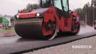 Асфальтирование дорожной развязки КП "Заповедник"