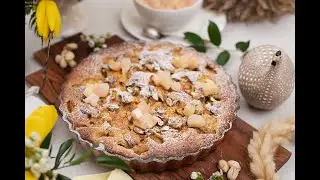 REZEPT: Rhabarber Pistazienkuchen