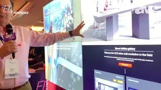 E4 Experience: Barco Showcases the UniSee Video Wall Solution With SenseX Calibration Technology