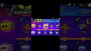 BEDAVA MEGA KUTU AÇILIMI ! LEON ! GALE ! SPROUT ! YENİ ROZET ! BRAWL STARS MEGA KUTU AÇILIMI 