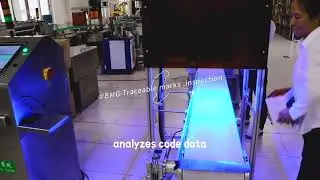 Online bulk collection, simultaneously scanning the QR codes of 6 bottles.