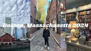 Boston Solo Trip 2024 Day 2 | Boston Tea Party & Ships Museum, Acorn Street & more 🇺🇸