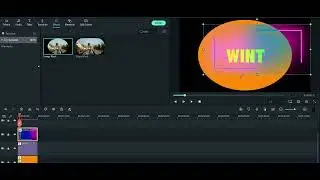 FILMORA 11 | HOW TO MAKE A LOGO | BASIC LOGO DESIGNING IN FILMORA 11 TUTORIAL اردو