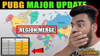 PUBG Major Update 32.1 - Region Merge Announcement 😱
