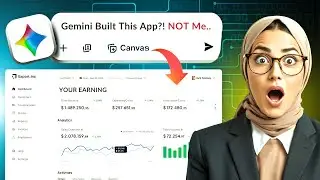 Forget ChatGPT! Gemini Canvas Built My  FULL Dynamic Website + Admin Dashboard in Seconds | No Code🤯