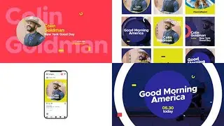 Broadcast titles promo pack | After effects template