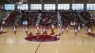 MHHS Varsity Cheer Pep Rally 2-16-17
