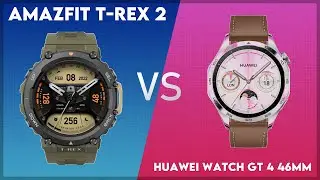 Amazfit T-Rex 2 vs Huawei Watch GT 4 46mm Comparison