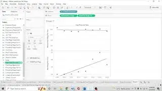 How to do Linear Regression with Tableau?