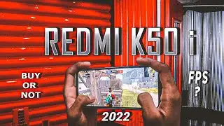 Redmi k50i bgmi test with Handcam buy or not | fps test