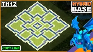 NEW Best!! TH12 Base 2024 | Town Hall 12 TROPHY/War/Farming Base COPY LINK - Clash of Clans