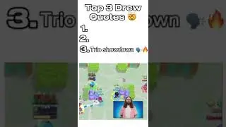 Drew Quotes🗣🔥🔥 #brawlstars #shorts #Memes #fyp