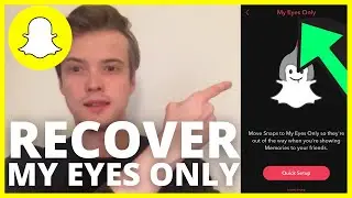 How To Recover My Eyes Only Pictures On Snapchat (EASY 2022)