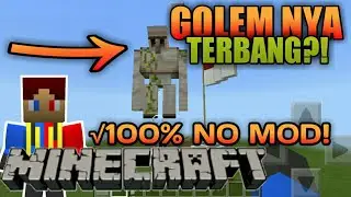 CARA MEMBUAT GOLEM TERBANG?!- MINECRAFT TUTORIAL PART.4