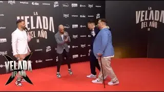 Todos los streamers en la alfombra roja de LA VELADA DEL AÑO 2! 🥊👀