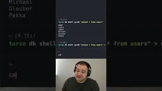 Execute SQL from the command line with the Turso CLI