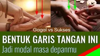 Bentuk Garis Tangan INI || Jadi Modal Masa Depanmu❗