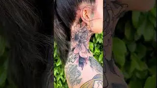 Amazing tattoo flower by @shawntriple6