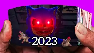 Evolution of Sonic EXE Flipbook