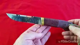 Обзор. Нож сканди. Сталь N690.