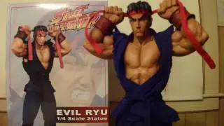 Evil Ryu Street Fighter 1/4 Scale Statue by Pop Culture Shock Collectibles (Sideshow Exclusive)