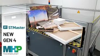 Canvas Stretching Machine - 150 frames per hour - MHP ST Gen4