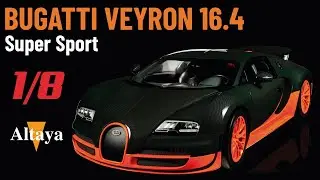 Bugatti Veyron 16.4 1/8 ALTAYA | Montaje Fascículos 1 y 2 (Español)