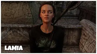 Meet Your New Favorite Companion: The Adorable Breton Necromancer Follower Lamia In Skyrim Mod Se/ae