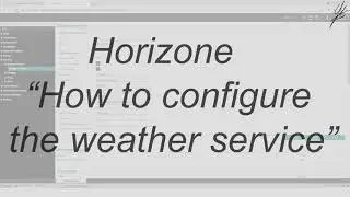 [KNX - EN] Horizone - How to configure the weather station