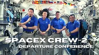 Crew-2 Departure news Conference