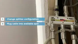 How to ACTIVATE a COAX OUTLET