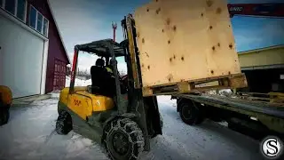 Распаковка станка.