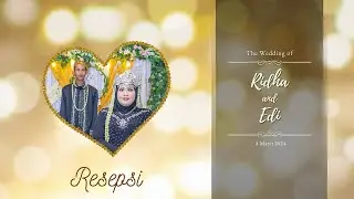 Resepsi pernikahan Ridha & Edi - HIMA Photography Surabaya