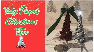 Mini Paper Christmas tree