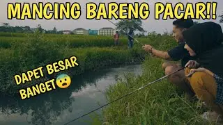 FISHING WITH MY BOYFRIEND IN THE RIVER | GOT A HUGE CAME 😨
