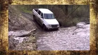 #51. УАЗы патриоты пробираются через реку [ТЮНИНГ 4x4]