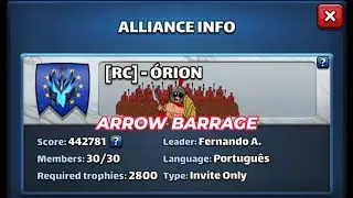 Empires and Puzzles - ARROW BARRAGE - War Hits vs [RC] ÓRION - Wojna z [RC] ÓRION