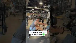 ✅ How to Properly Perform the Seated Row (TRY THIS) 