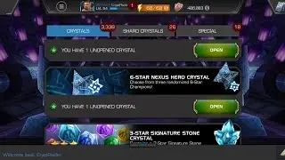 6 Star nexus hero crystal Marvel Contest of champion