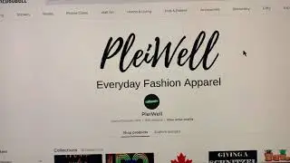 RedBubble Shop Ideas - Create a banner and create a Featured Collection