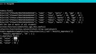Map Reduce in MongoDB