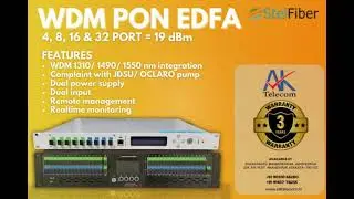 WDM PON EDFA II STELFIBER II JDSU/ OCLARO PUMP