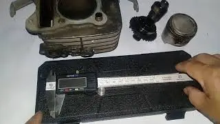 CARA SIMPLE MENGUKUR TINGGI NOKEN AS SUZUKI SMASH 110 MENGGUNAKAN VERNIER CALIPER DIGITAL